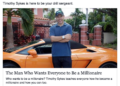 Timothy Sykes is here to be your drill sergeant.  Posted by Inc. Magazine on Wednesday, September 2, 2015