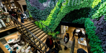 General view of the interior during the West Elm London grand opening party. Ian Gavan/Getty Images for West Elm